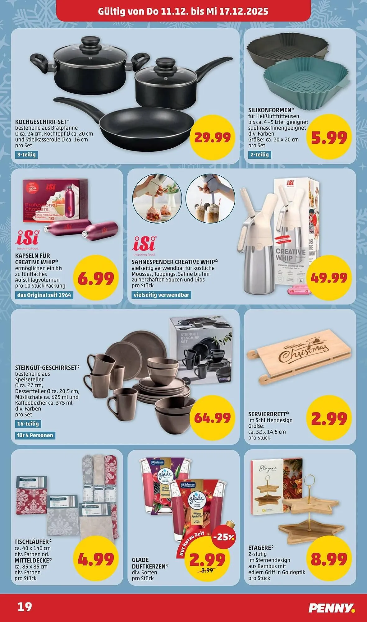 PENNY Flugblatt von 11. Dezember bis 17. Dezember 2025 - Flugblätt seite 19