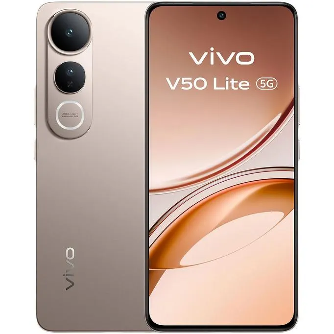 VIVO V50 Lite – 5G – 256 GB – Titanium Gold