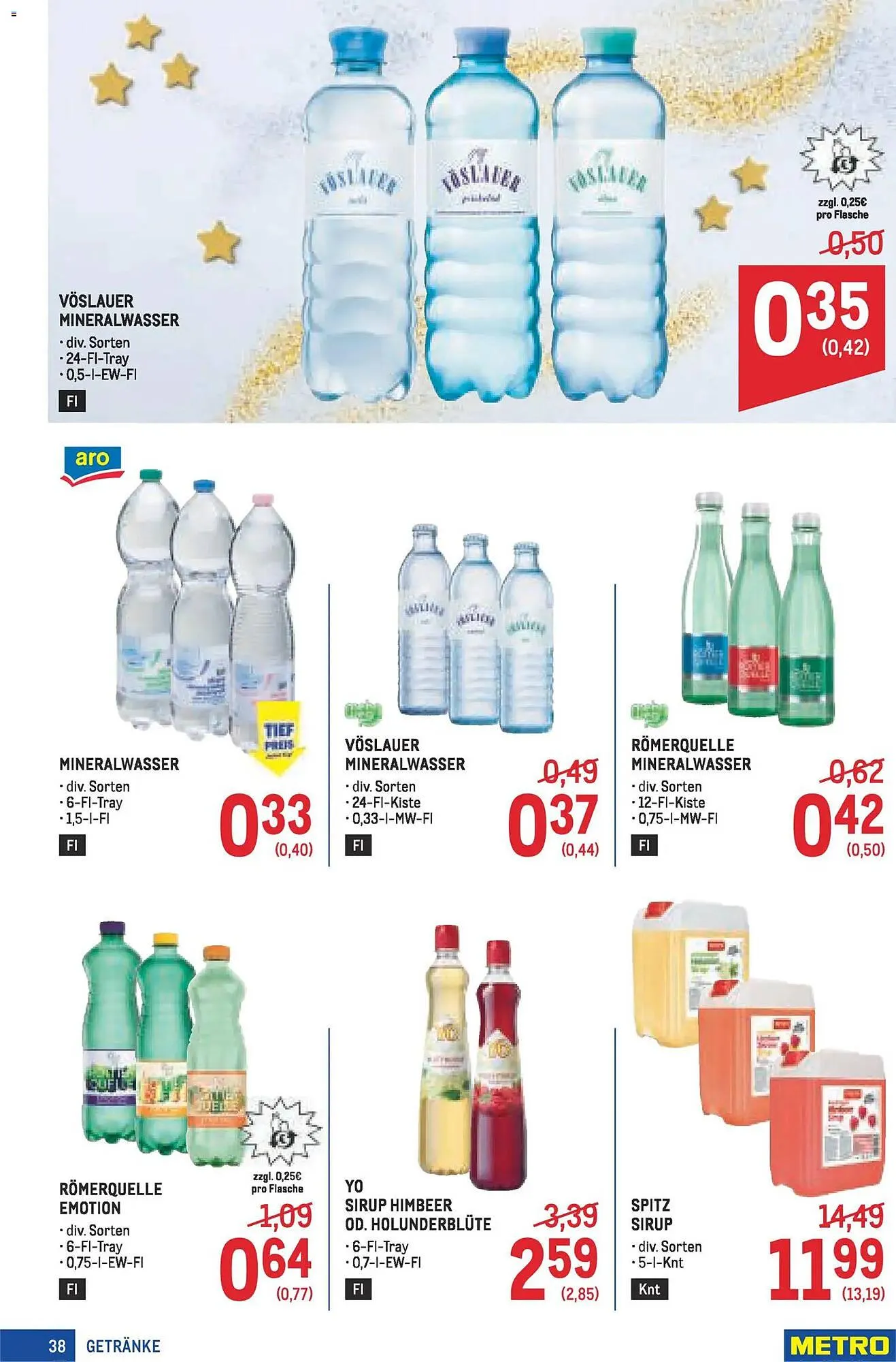 Metro Flugblatt von 27. November bis 10. Dezember 2025 - Flugblätt seite  38