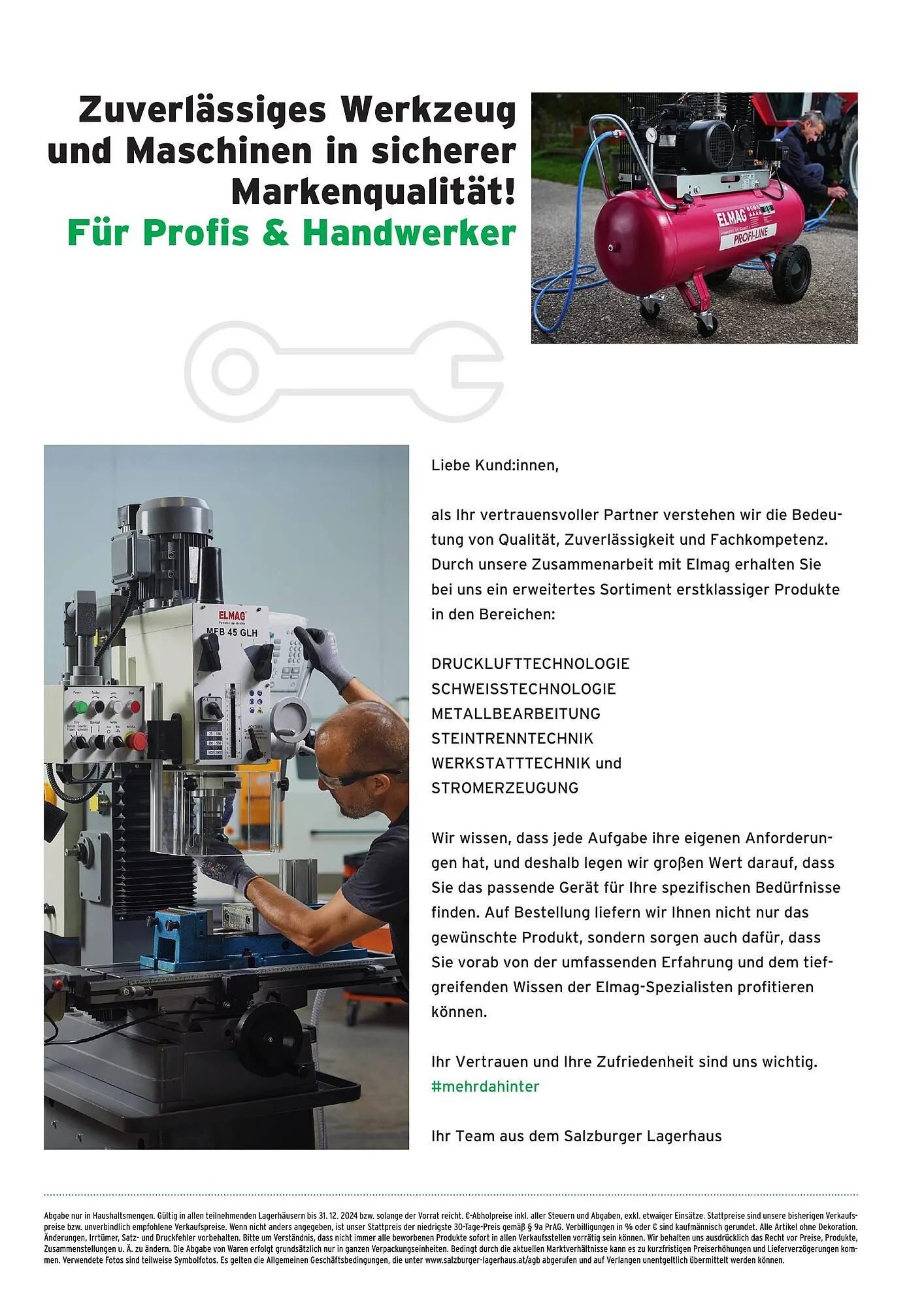 Salzburger Lagerhaus Flugblatt von 1. Mai bis 31. Dezember 2024 - Flugblätt seite  2