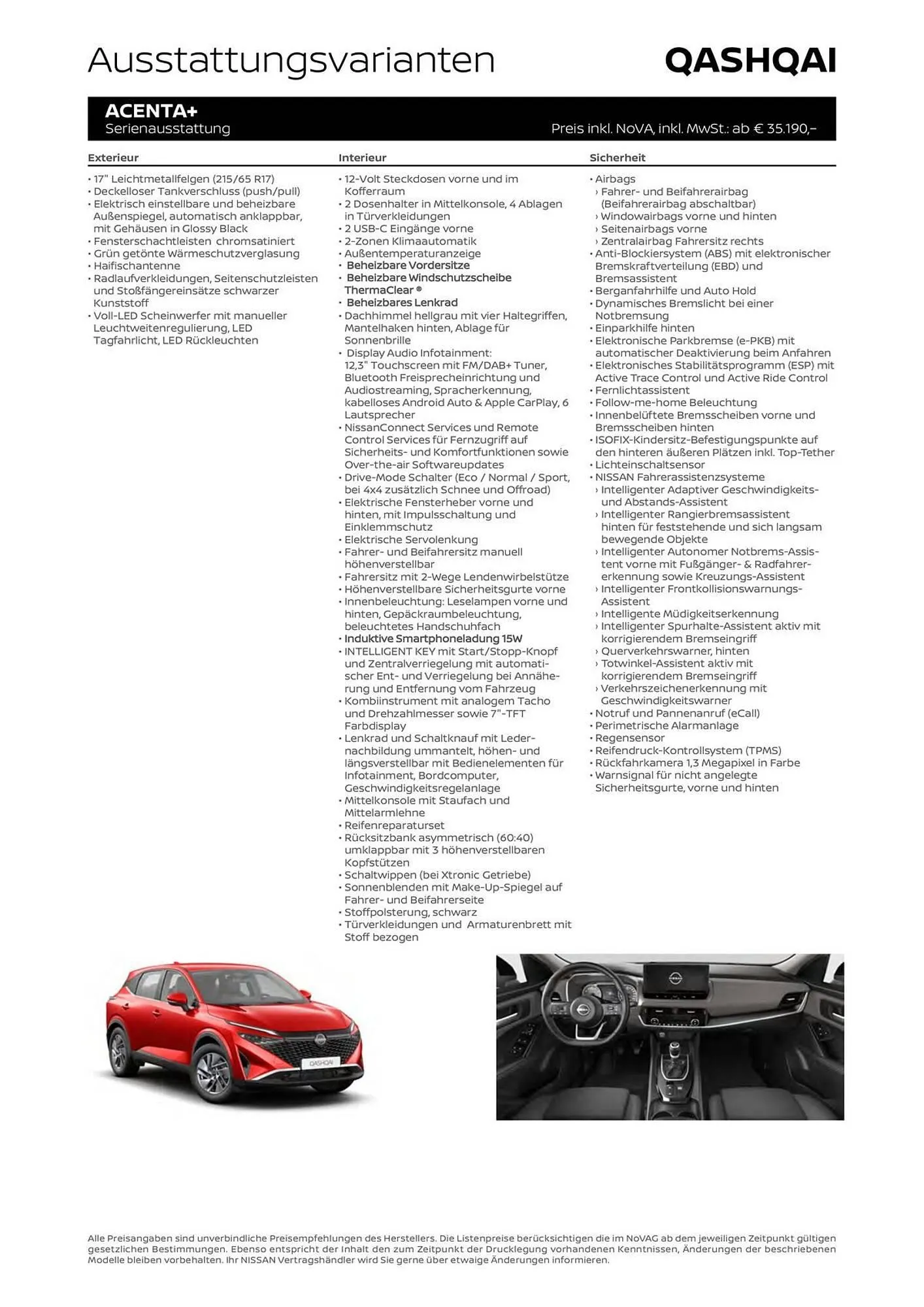 Nissan Flugblatt von 1. August bis 21. Jänner 2026 - Flugblätt seite 2