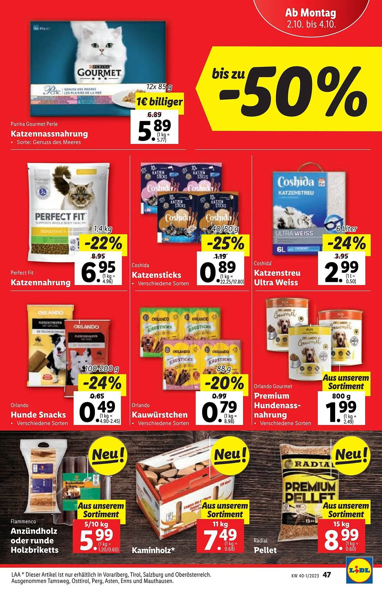 Lidl Flugblatt von 27. September bis 4. Oktober 2023 - Flugblätt seite 49