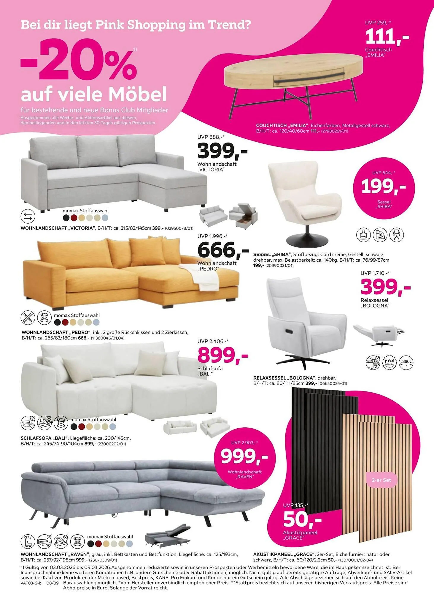 Mömax Flugblatt von 3. März bis 9. März 2026 - Flugblätt seite 8