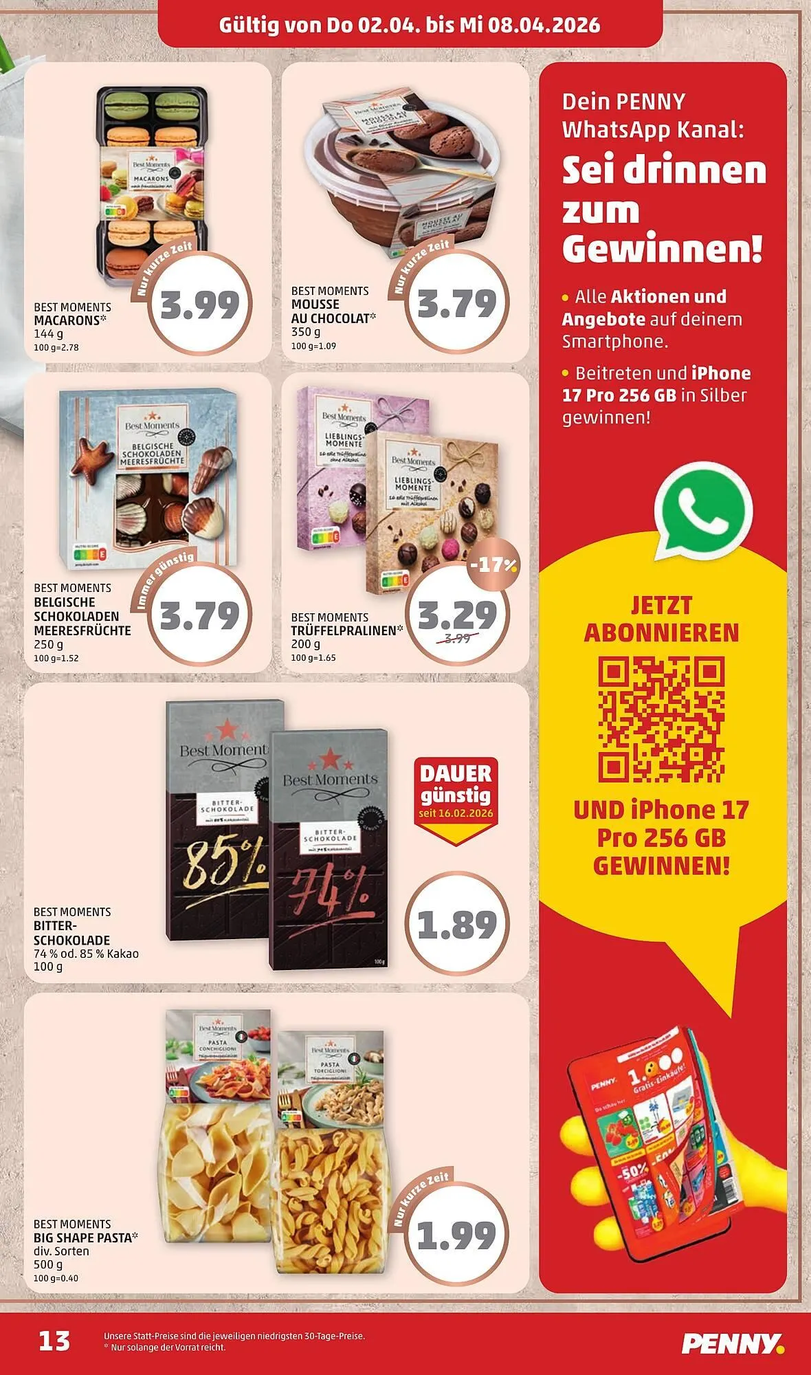 PENNY Flugblatt von 2. April bis 8. April 2026 - Flugblätt seite  13