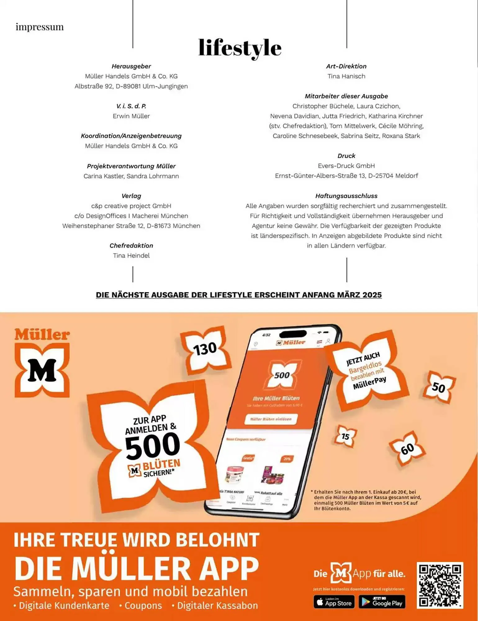 Müller Flugblatt von 13. Jänner bis 28. Februar 2025 - Flugblätt seite 88