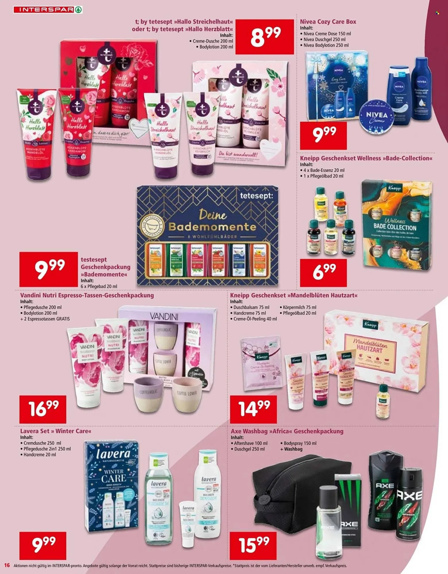 Interspar Flugblatt von 16. Oktober bis 24. Dezember 2025 - Flugblätt seite  16