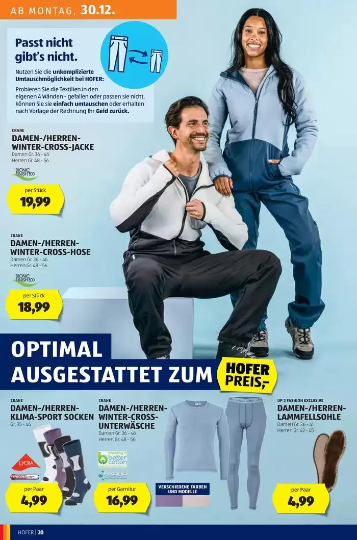 Blättern Sie online im HOFER Flugblatt von 24. Dezember bis 7. Jänner 2025 - Flugblätt seite 24