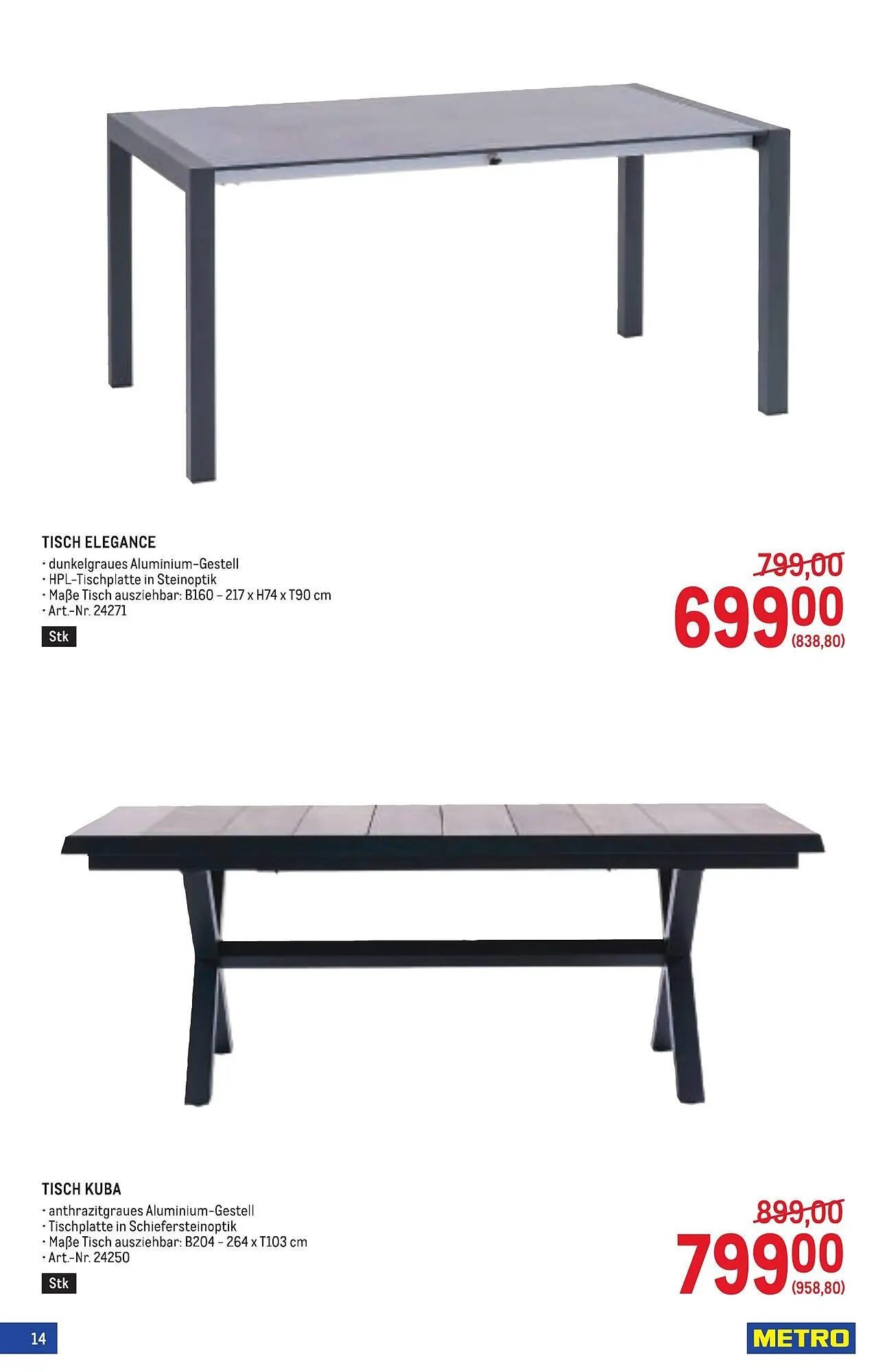 Metro Flugblatt von 2. April bis 29. April 2026 - Flugblätt seite  14