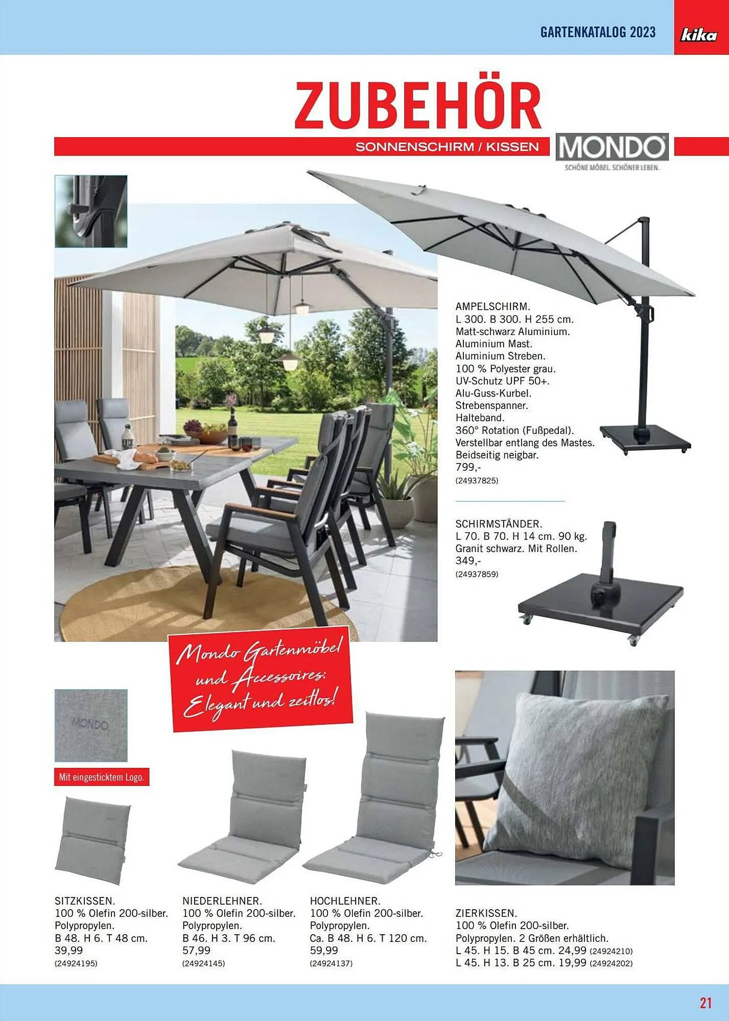 kika Flugblatt von 3. Februar bis 31. August 2023 - Flugblätt seite 21