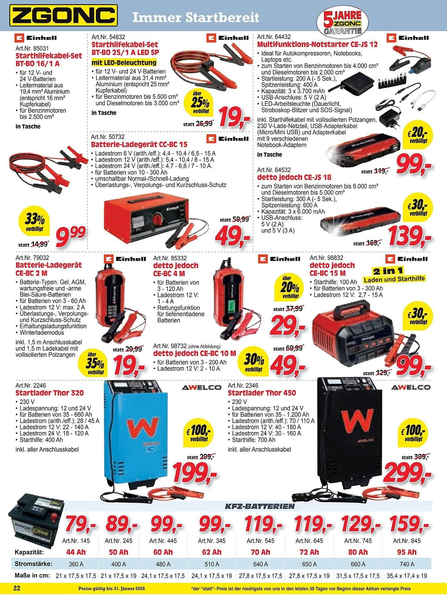 Zgonc Flugblatt von 15. Jänner bis 1. Februar 2026 - Flugblätt seite 22