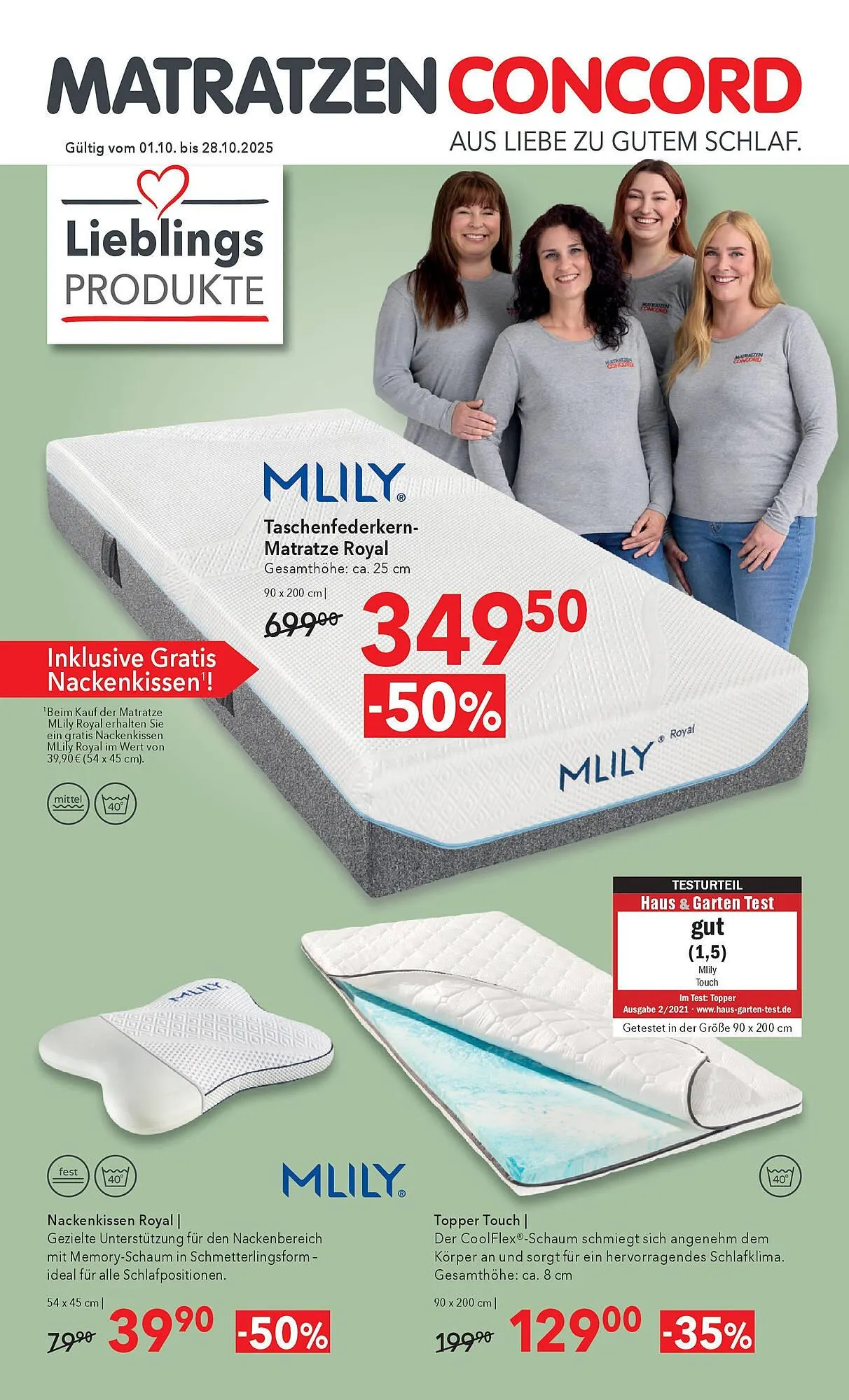 Matratzen Concord Prospekt - 1