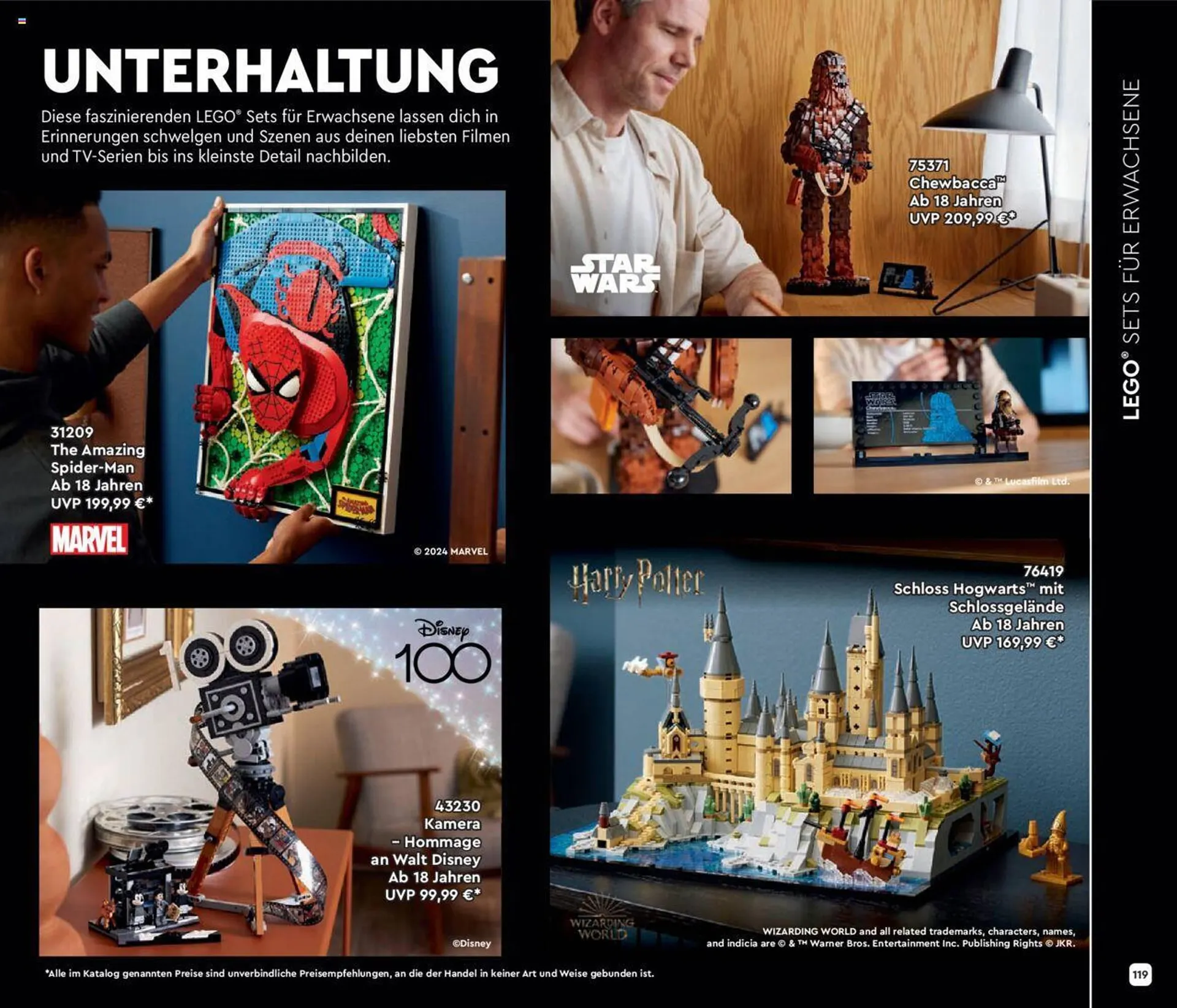 Lego Flugblatt von 4. Jänner bis 30. Juni 2024 - Flugblätt seite 119