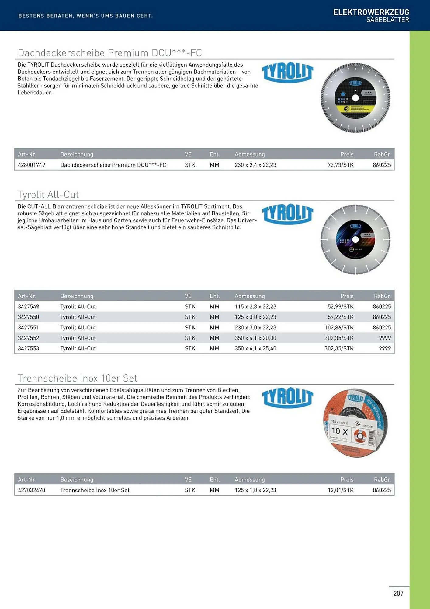 Würth Flugblatt von 22. Februar bis 31. Dezember 2024 - Flugblätt seite 207