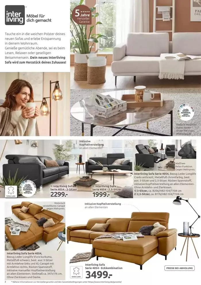 Möbel Ludwig katalog von 30. Jänner bis 15. Februar 2025 - Flugblätt seite  2