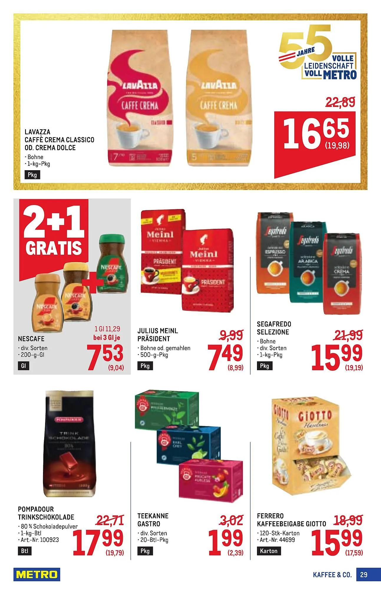 Metro Flugblatt von 16. April bis 29. April 2026 - Flugblätt seite 29