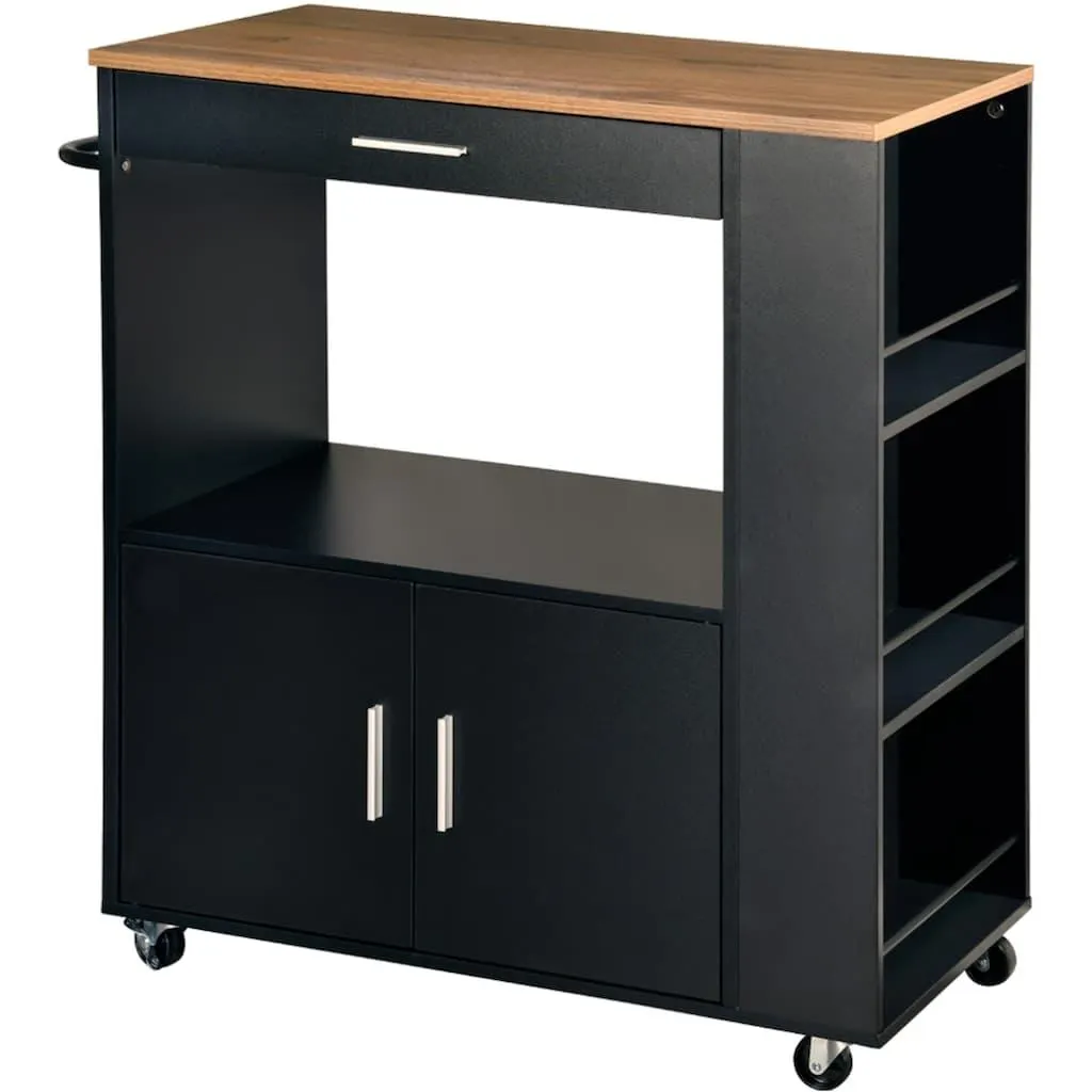 KESPER® Küchenwagen »Servierwagen, FSC« mit 4 voll beweglichen Lenkrollen