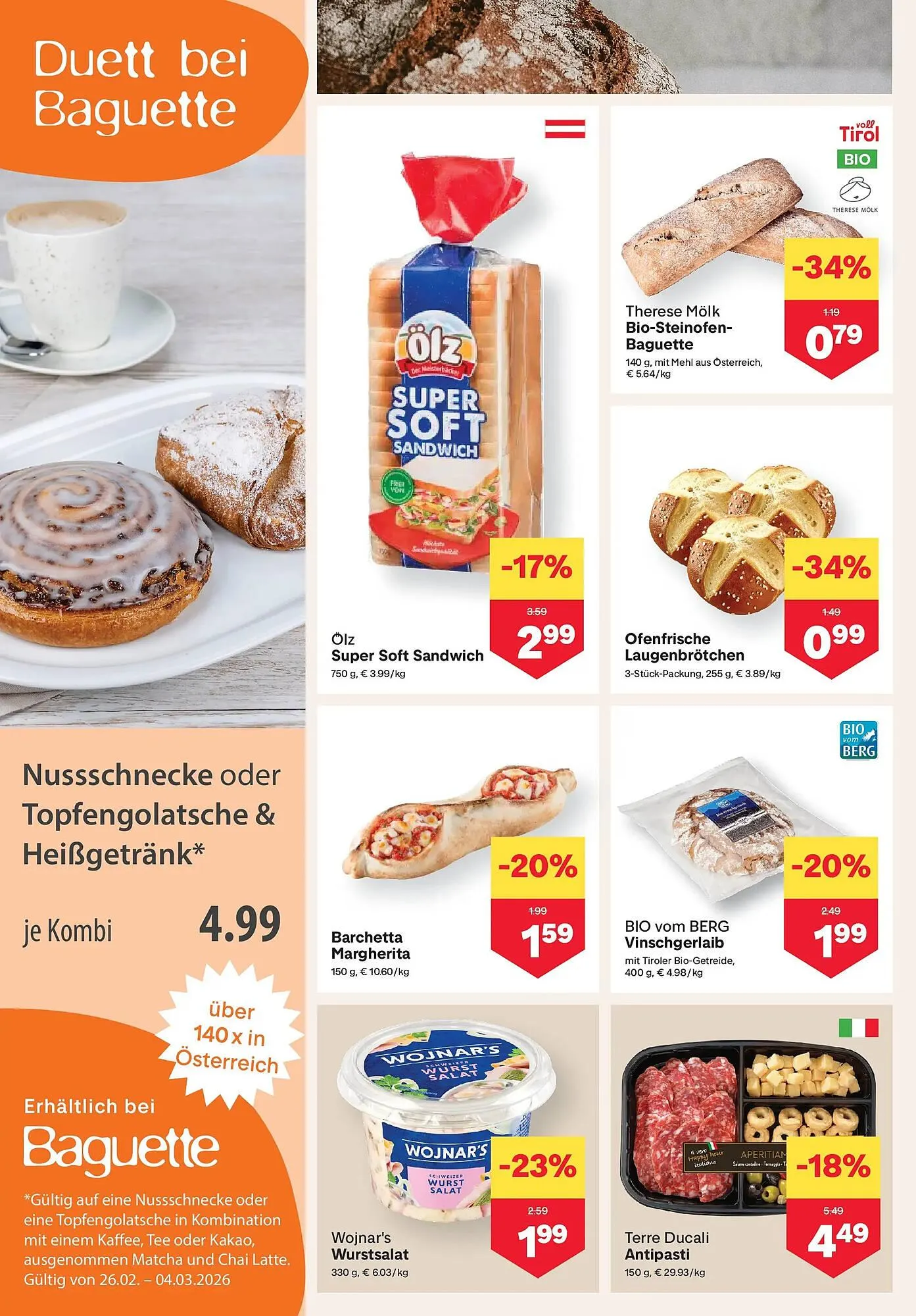 MPreis Flugblatt von 26. Februar bis 4. März 2026 - Flugblätt seite  4