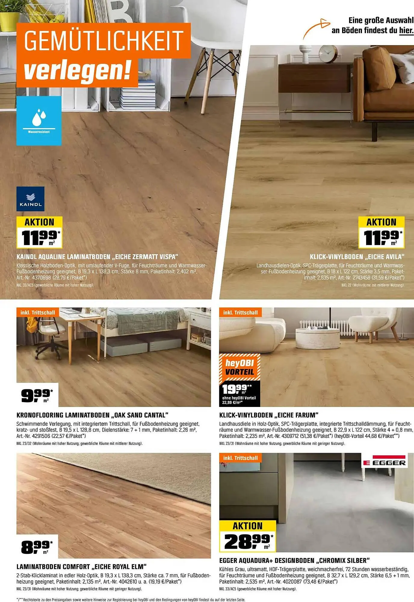 OBI Flugblatt von 14. November bis 30. November 2025 - Flugblätt seite  12