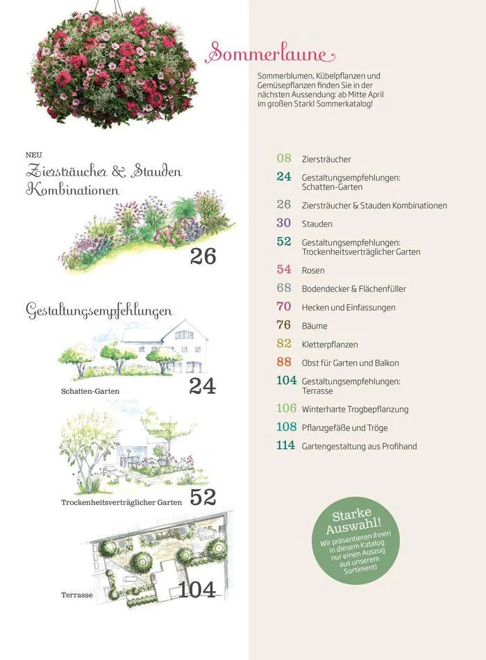 Gartencenter Jahreskatalog 2024 von 20. Mai bis 31. Dezember 2024 - Flugblätt seite  7