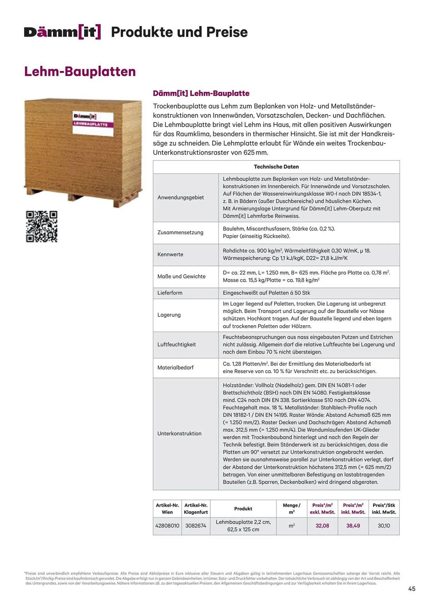 Lagerhaus Flugblatt von 1. Jänner bis 31. Dezember 2026 - Flugblätt seite  45