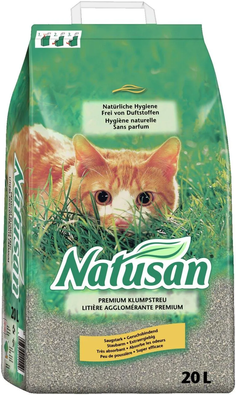 Natusan Premium Klumpstreu 20 l