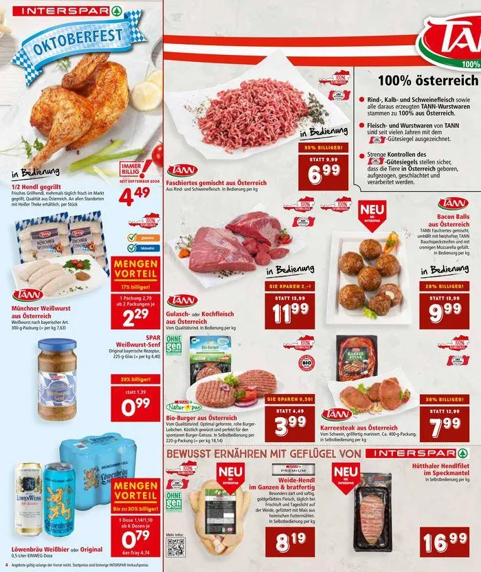 Top-Angebote für Sparfüchse von 19. September bis 3. Oktober 2024 - Flugblätt seite 4