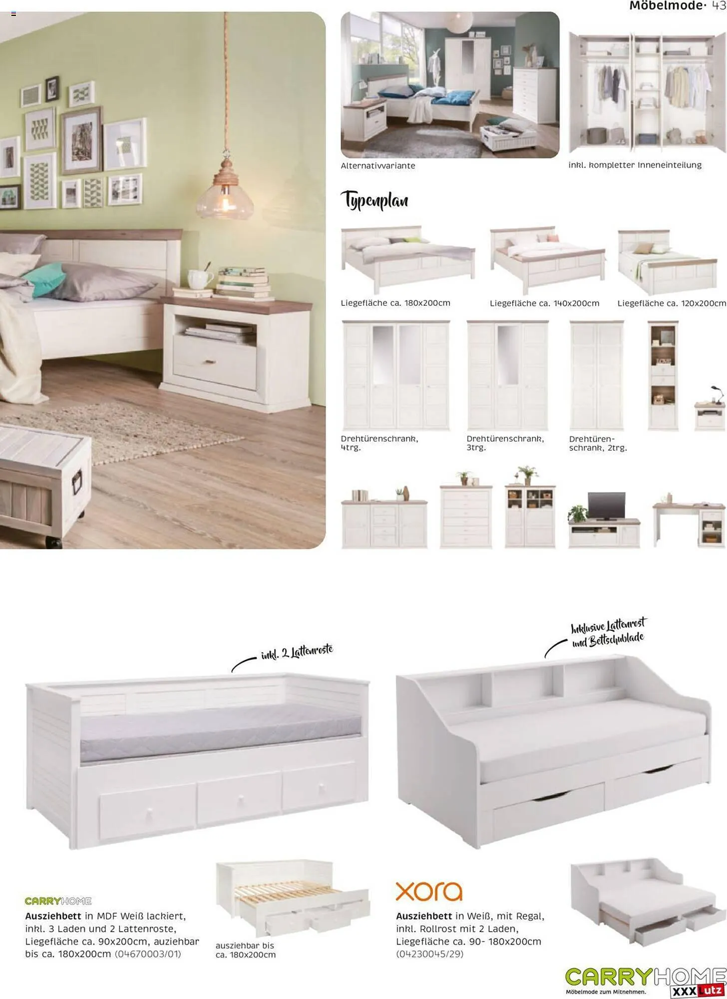 XXXLutz Flugblatt von 5. Juli bis 31. Mai 2024 - Flugblätt seite  43