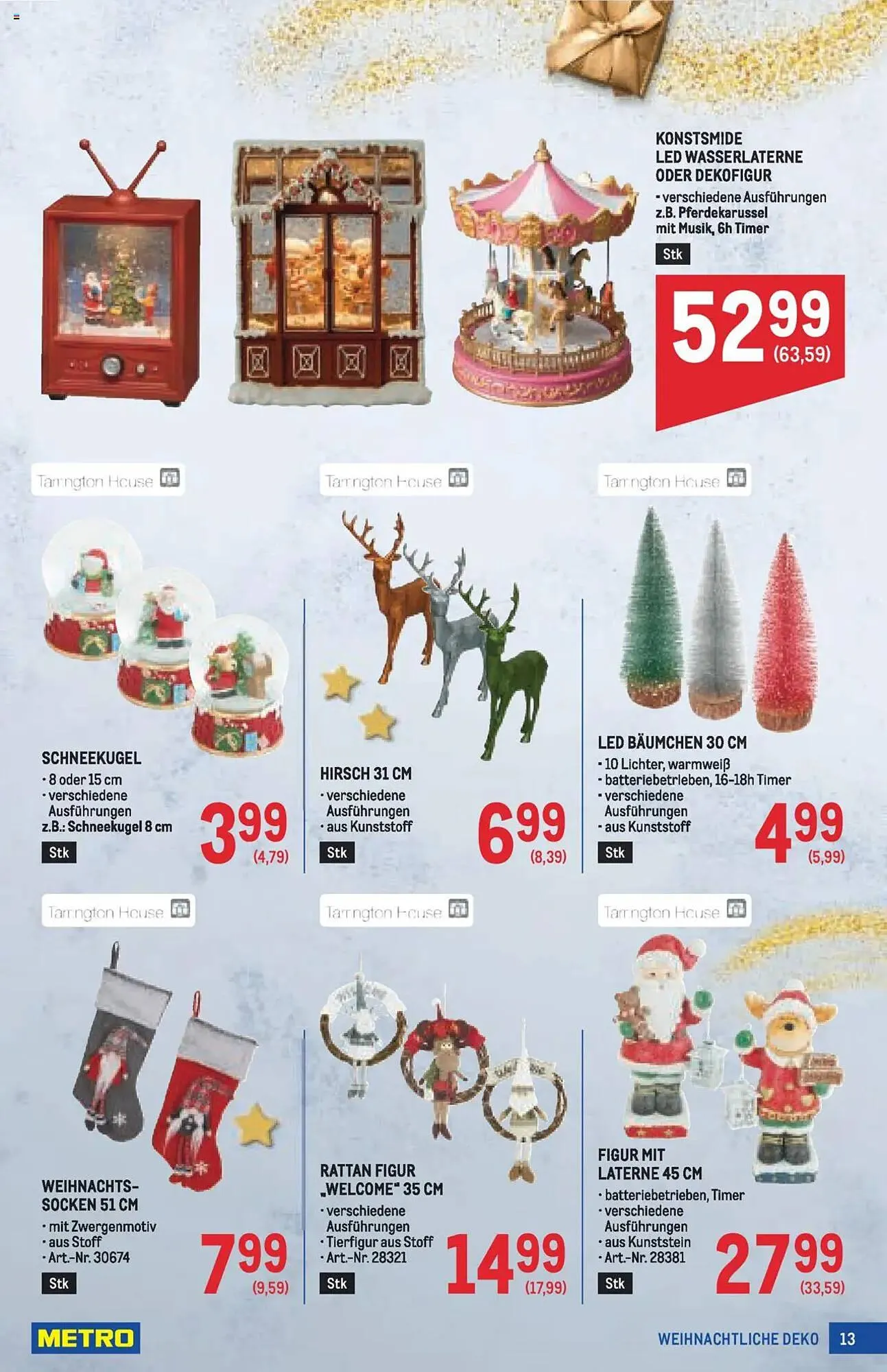 Metro Flugblatt von 16. Oktober bis 24. Dezember 2025 - Flugblätt seite  13