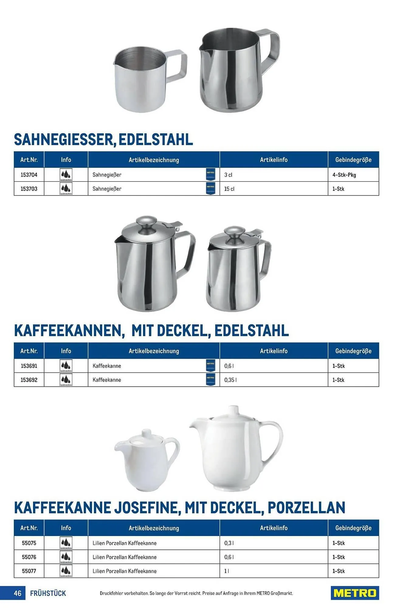 Metro Flugblatt von 18. März bis 1. April 2026 - Flugblätt seite  46