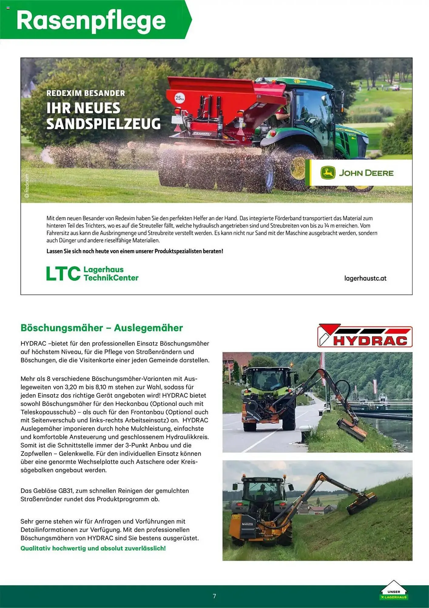 Lagerhaus Flugblatt von 25. September bis 30. November 2025 - Flugblätt seite 7