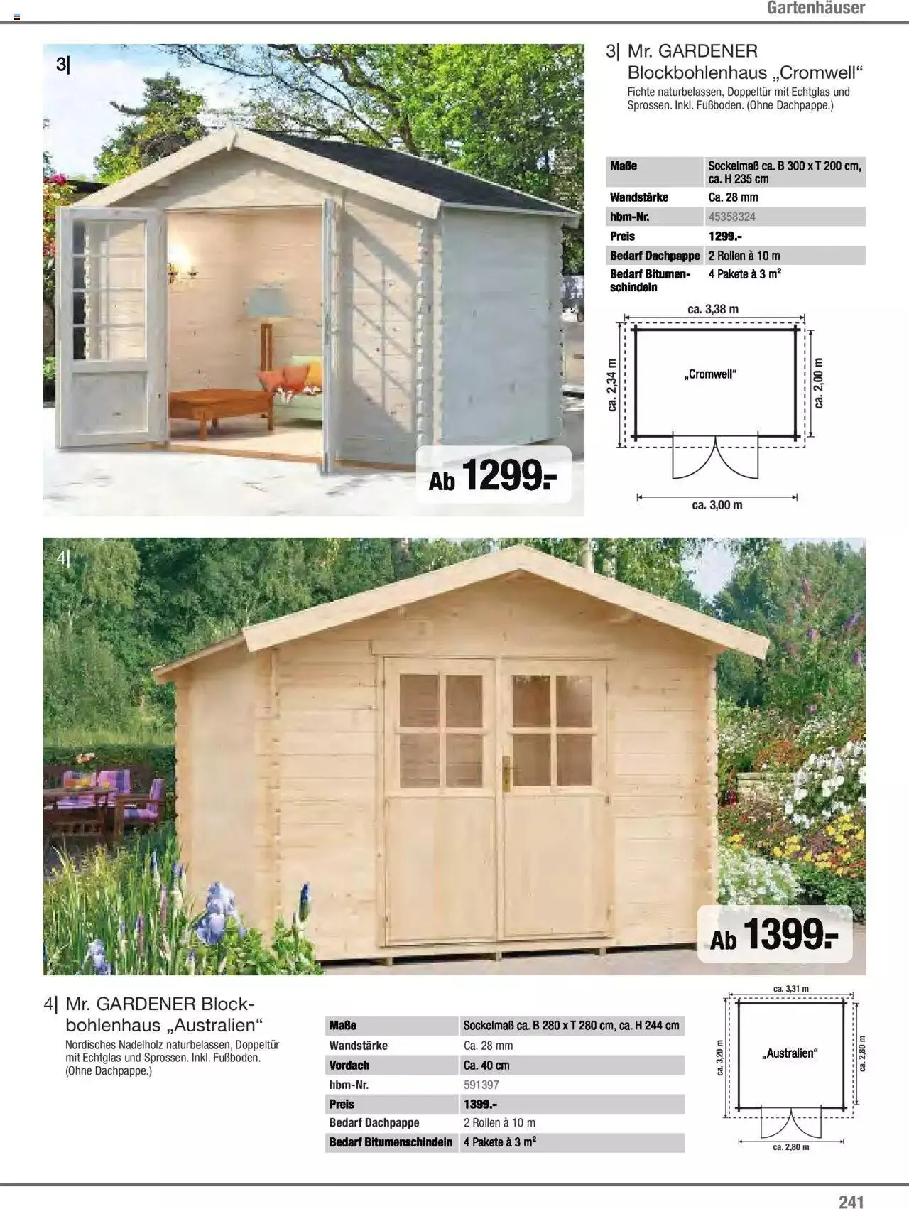 Hagebau Gartenjahr 2023 von 7. März bis 31. Dezember 2023 - Flugblätt seite  241
