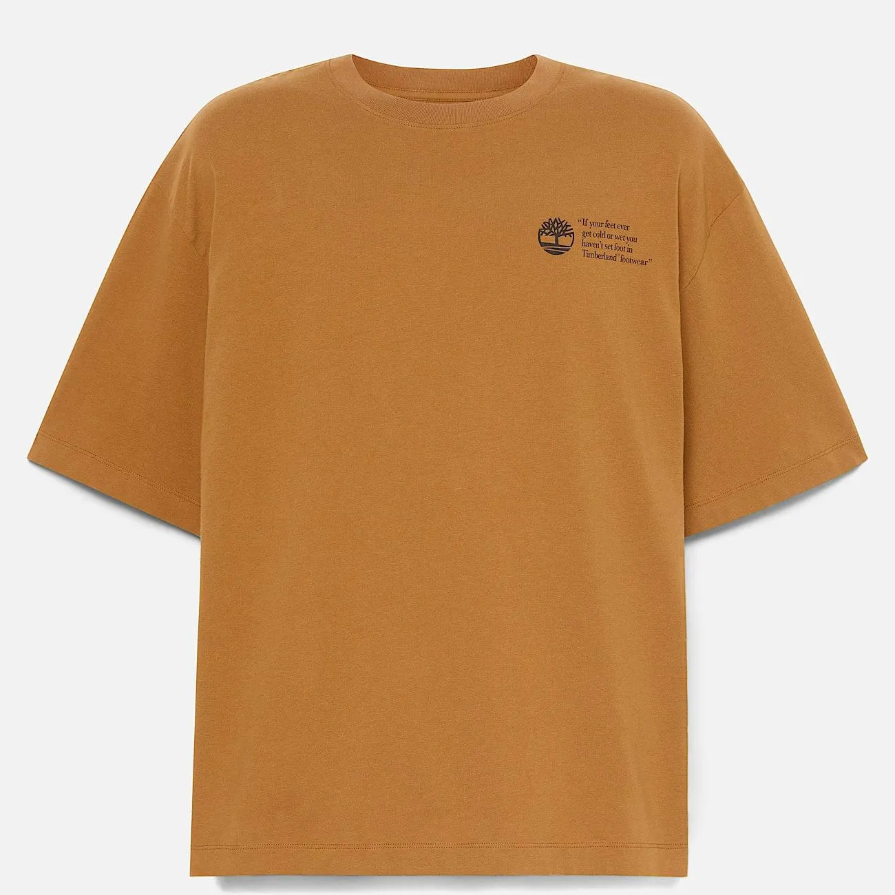 All Gender „Archive Boot“ T-Shirt in Dunkelgelb