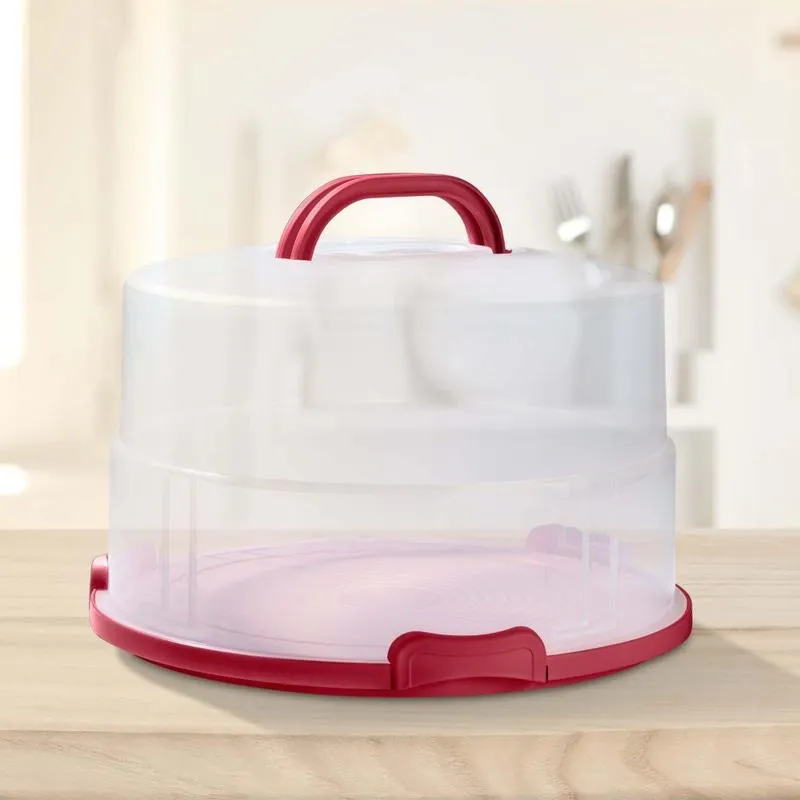 Tortentransportbox, höhenverstellbar, ca. 34,5 cm x 22 cm