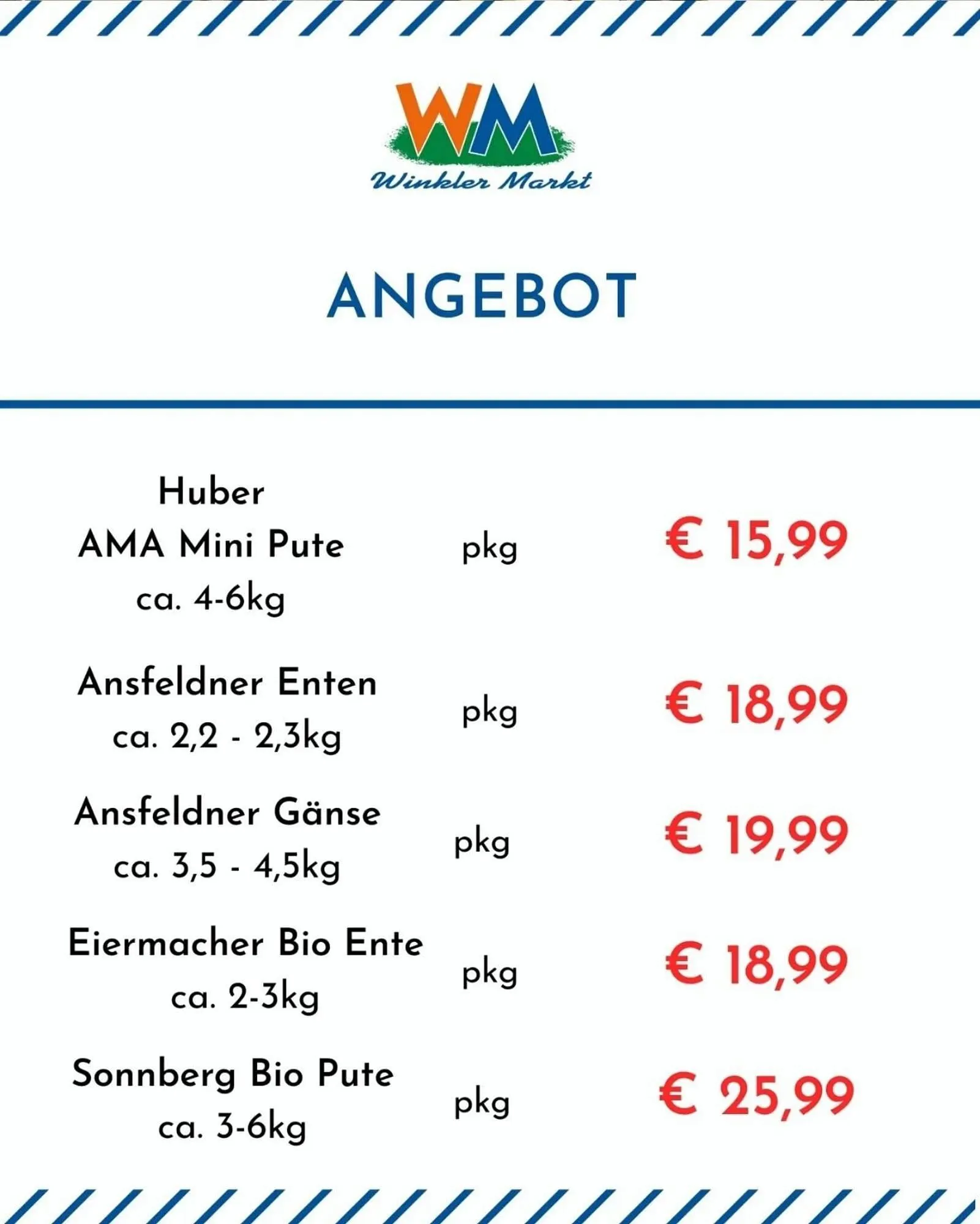 Winkler Markt Flugblatt von 4. Dezember bis 18. Dezember 2025 - Flugblätt seite  3