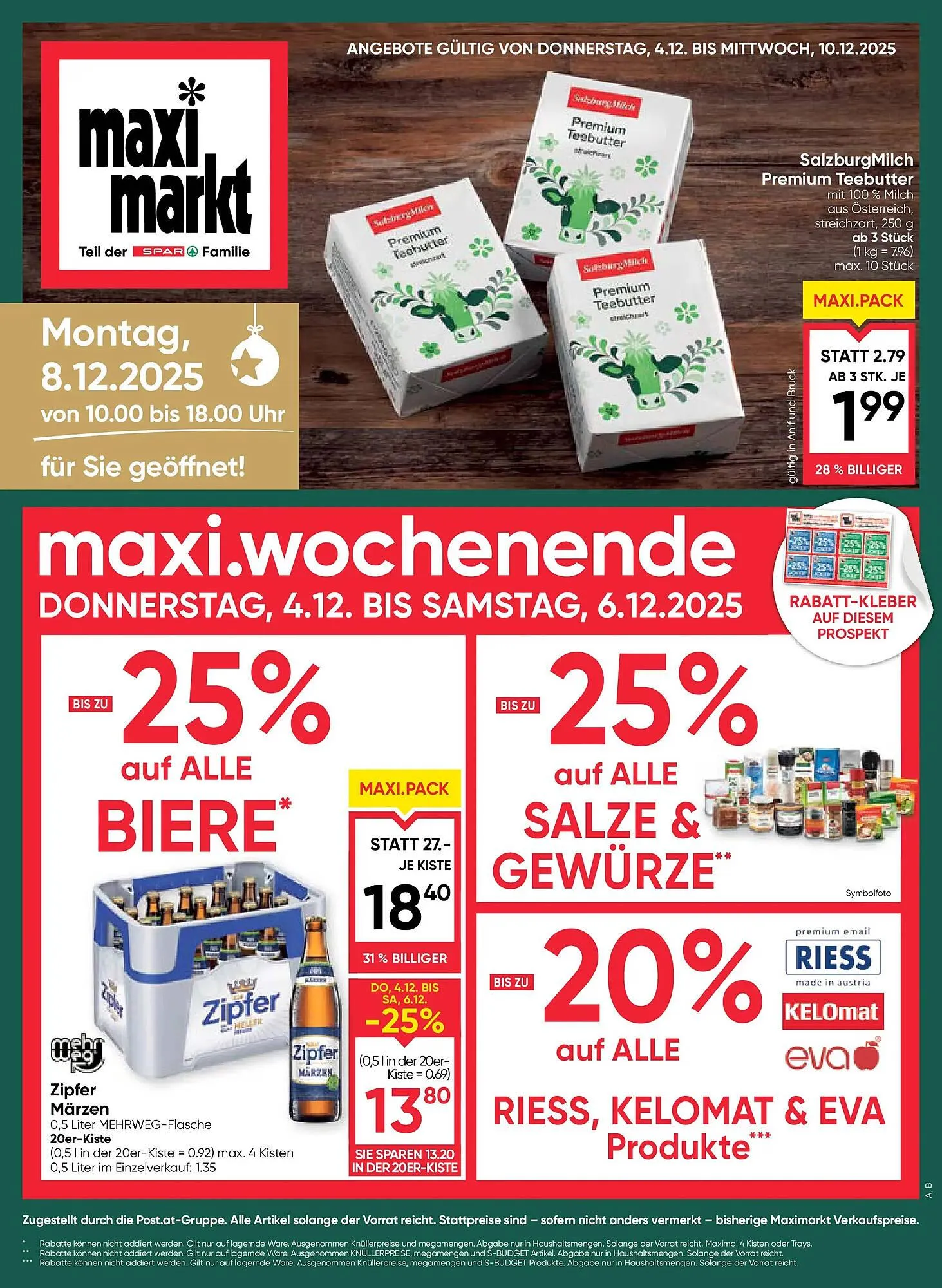 Maximarkt Flugblatt - 1