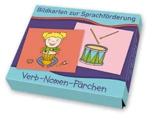 Bildkarten zur Sprachförderung. Verb-Nomen-Pärchen