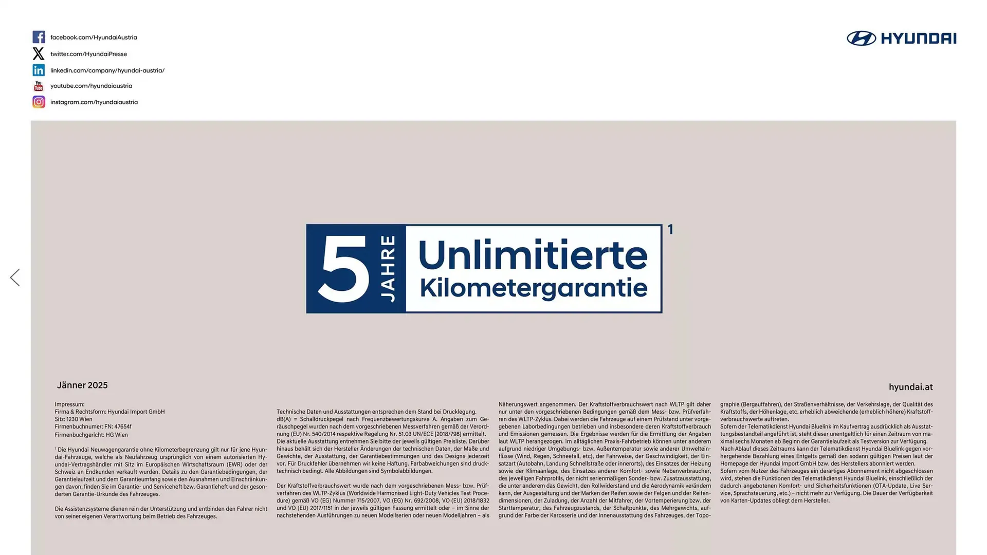 Hyundai Flugblatt von 28. Jänner bis 28. Jänner 2026 - Flugblätt seite 22
