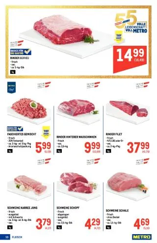 METRO Flugblatt Food - Profi von 11. Juni bis 24. Juni 2026 - Flugblätt seite  10
