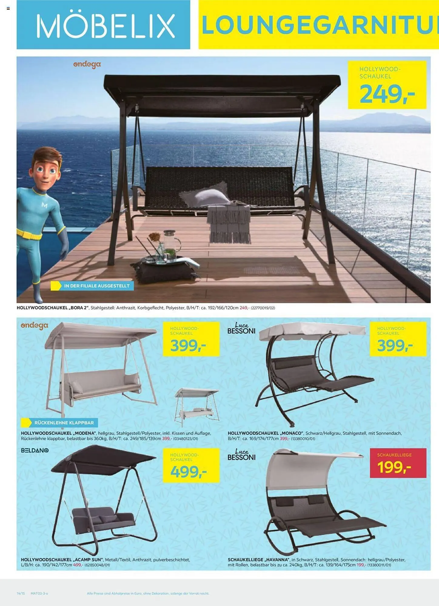 Möbelix Flugblatt von 1. März bis 30. September 2023 - Flugblätt seite 14
