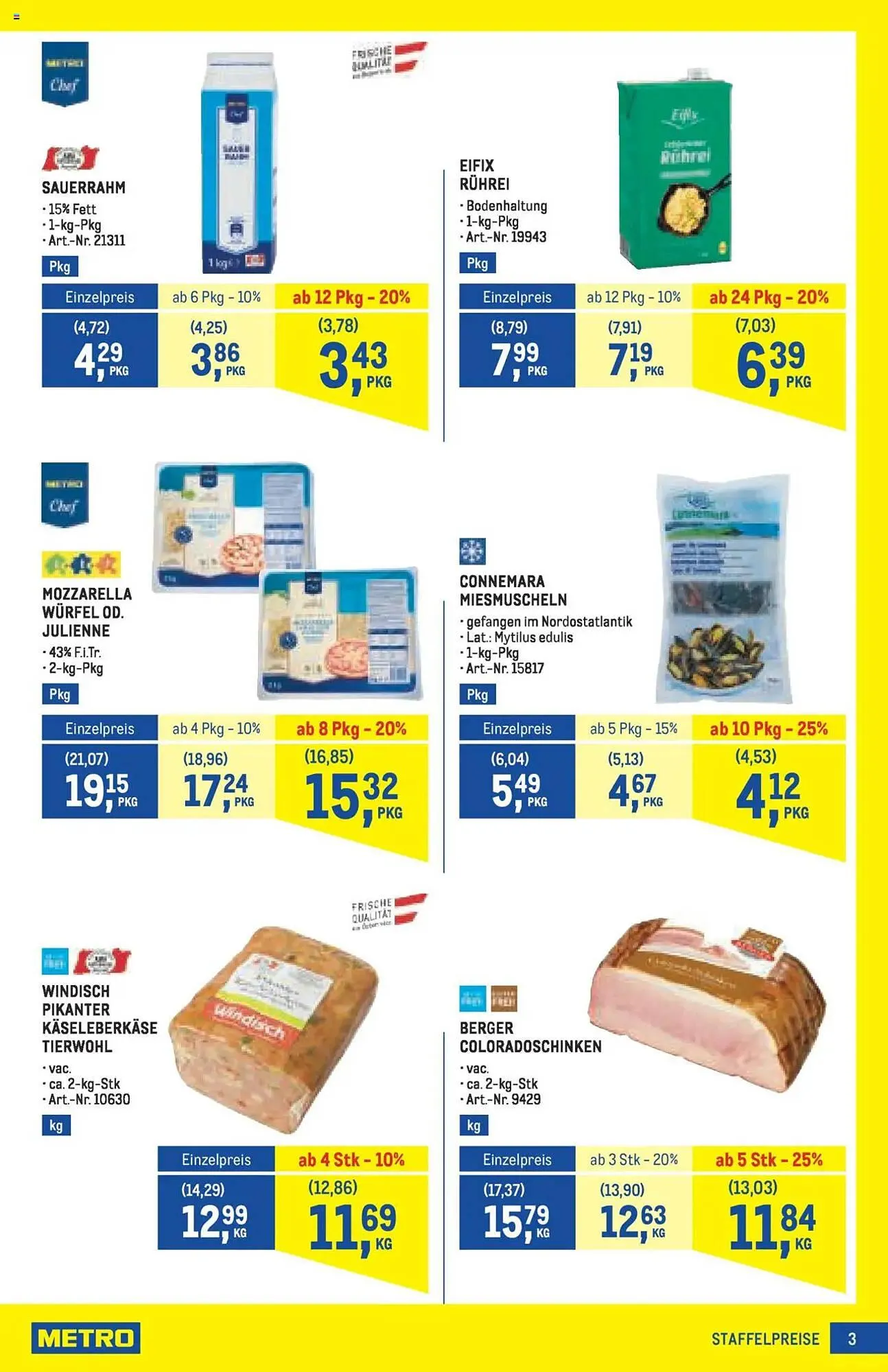 Metro Flugblatt von 16. Oktober bis 29. Oktober 2025 - Flugblätt seite  3