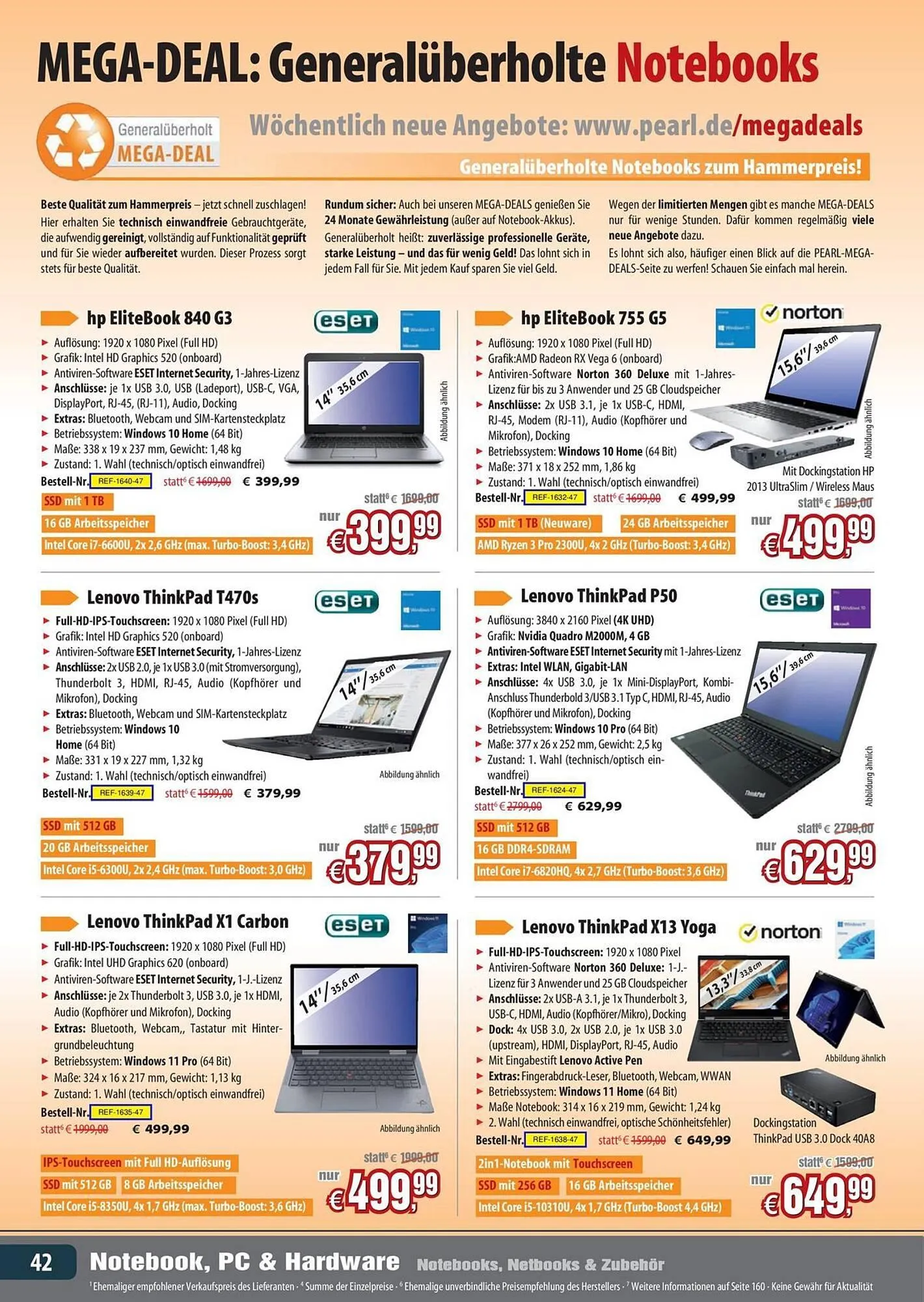 Pearl Flugblatt von 31. August bis 28. September 2024 - Flugblätt seite 42