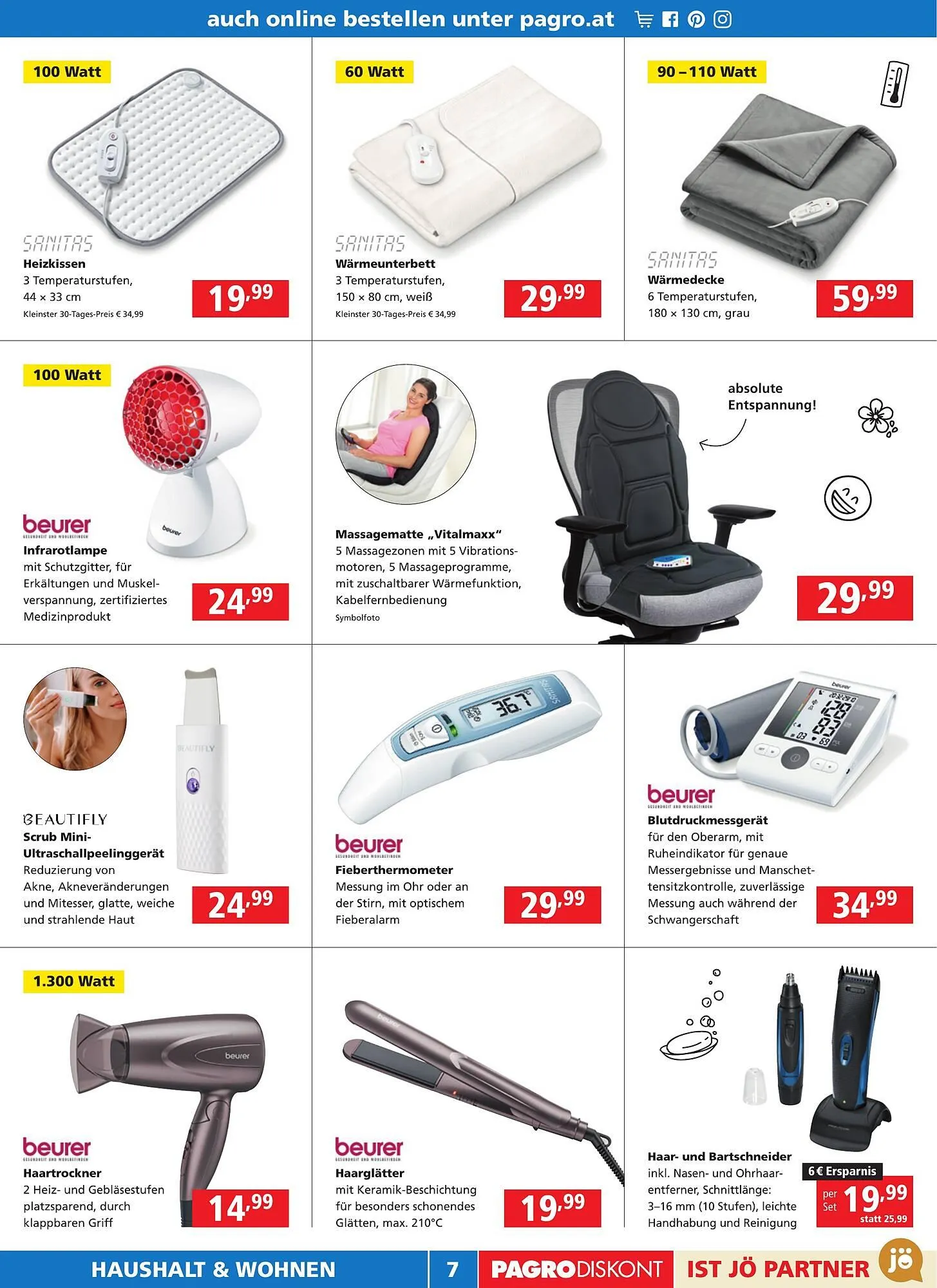Pagro Diskont Flugblatt von 14. November bis 27. November 2024 - Flugblätt seite 7