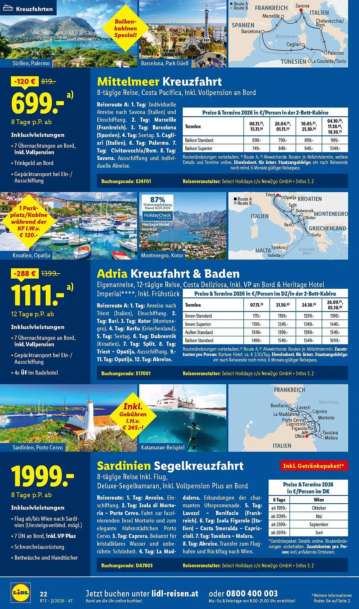Lidl Flugblatt von 14. Februar bis 15. März 2026 - Flugblätt seite  22