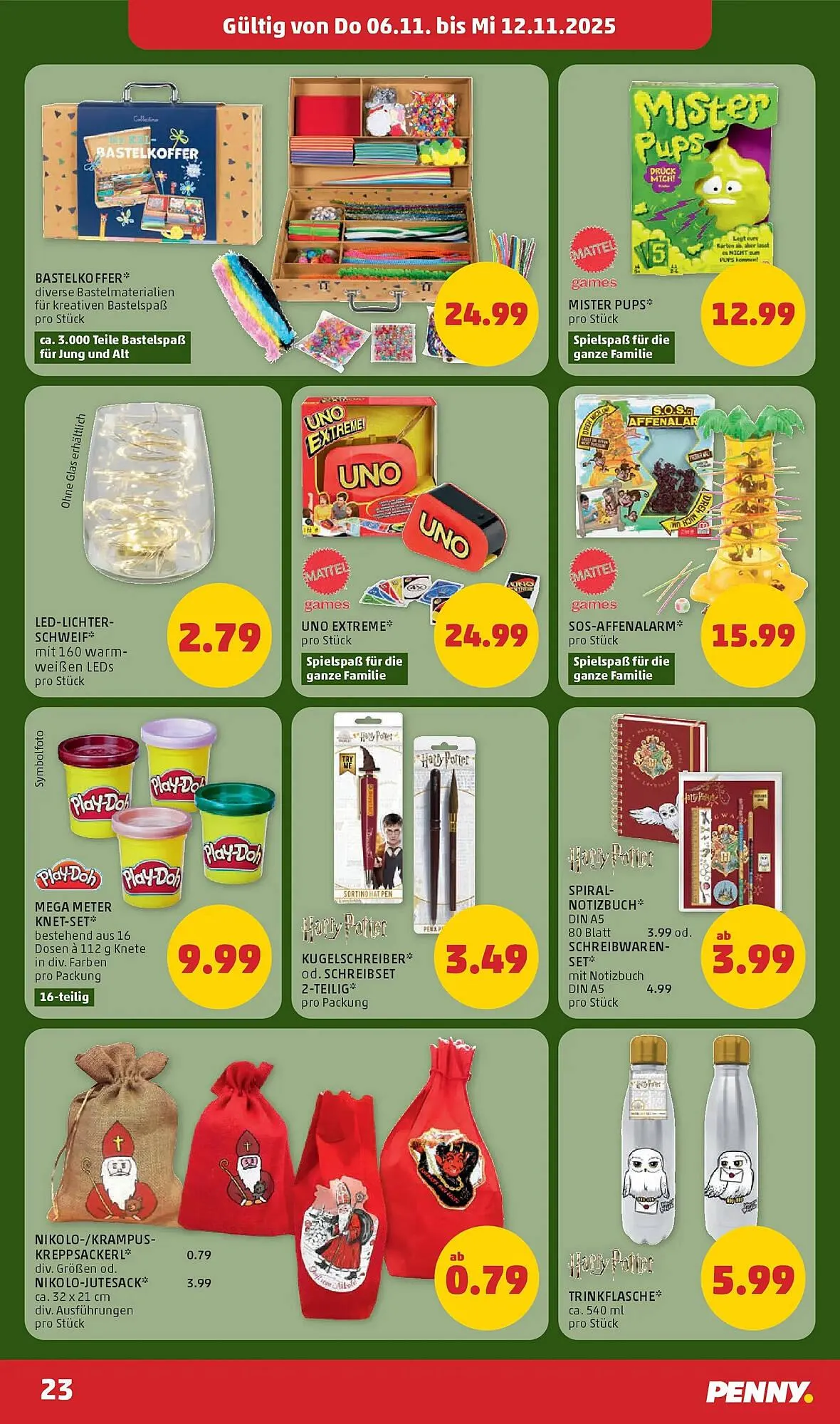 PENNY Flugblatt von 6. November bis 12. November 2025 - Flugblätt seite 23