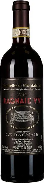 Brunello di Montalcino Ragnaie V.V. 2019