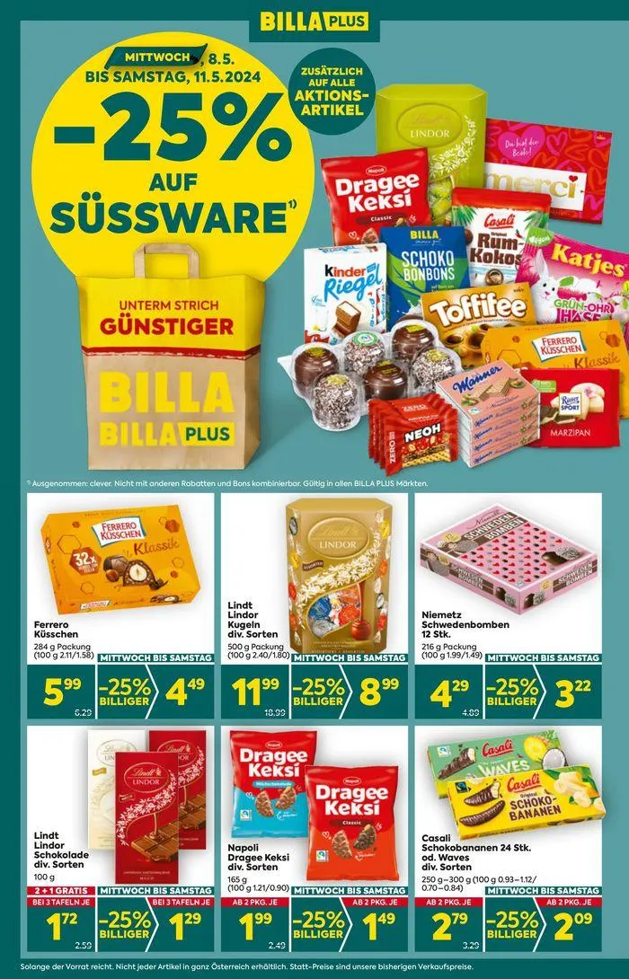 -25% RABATT-PICKERL IM INNENTEIL von 8. Mai bis 22. Mai 2024 - Flugblätt seite  2