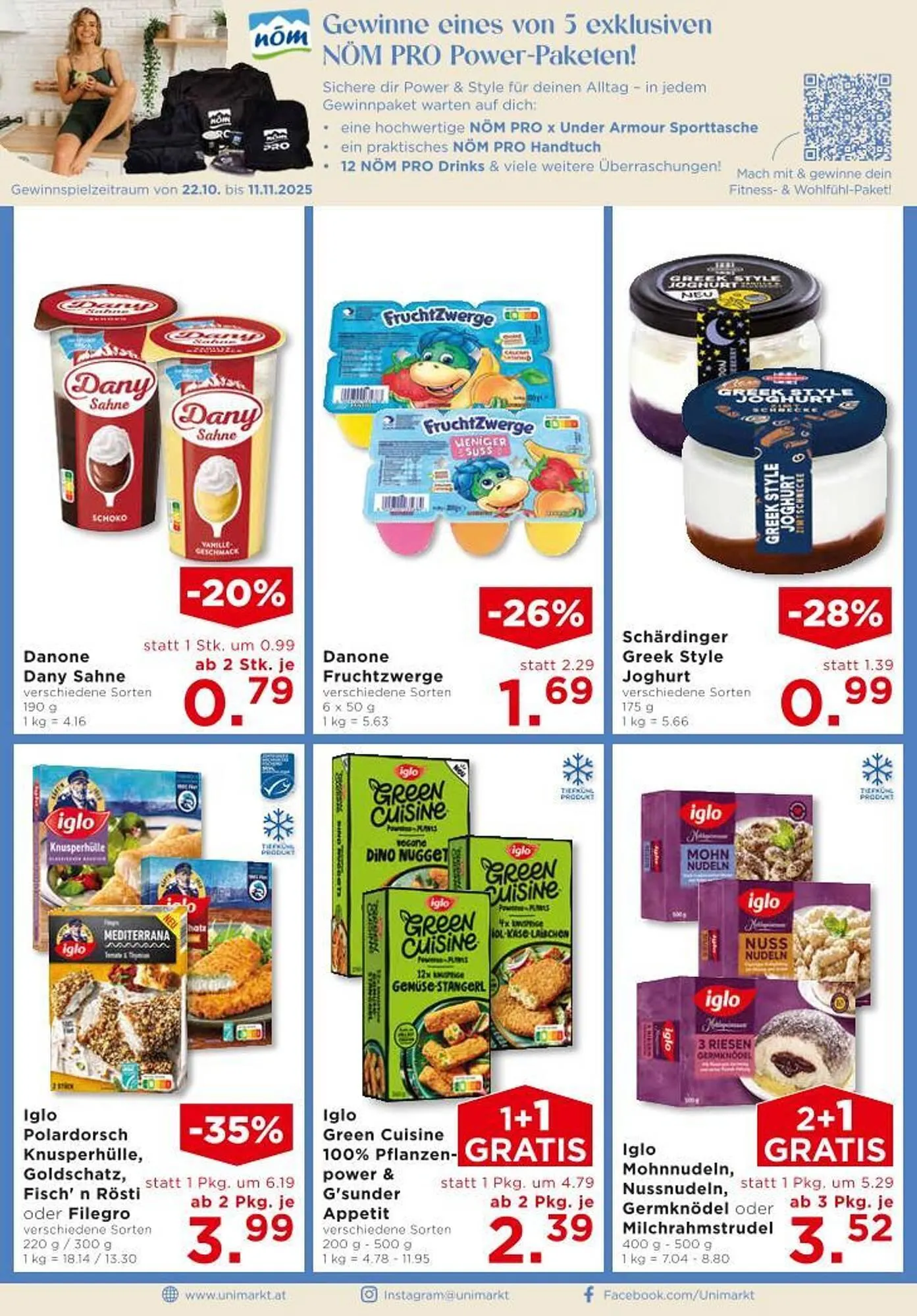 Unimarkt Flugblatt von 5. November bis 11. November 2025 - Flugblätt seite 8