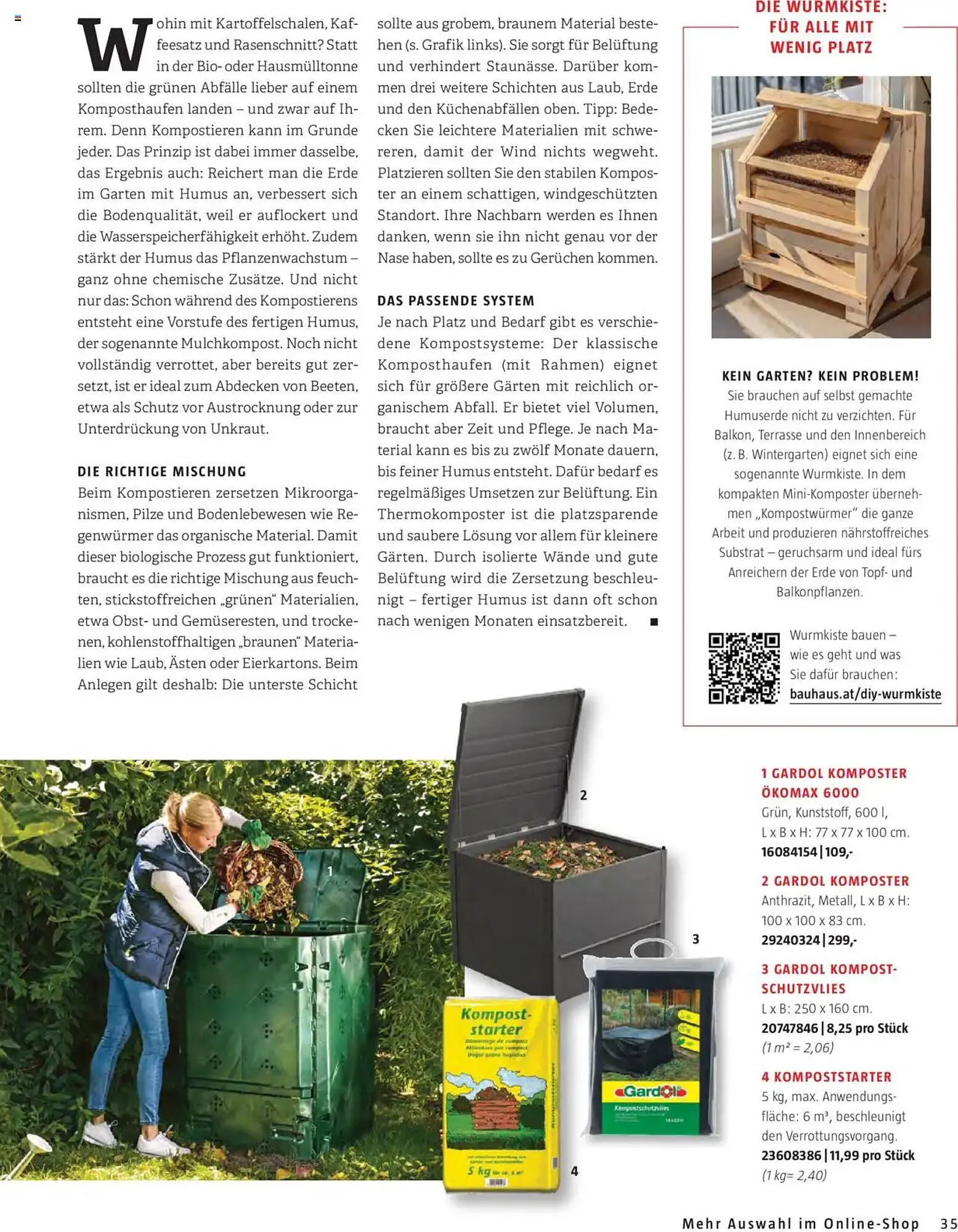 Bauhaus Flugblatt von 1. Oktober bis 31. März 2026 - Flugblätt seite  35