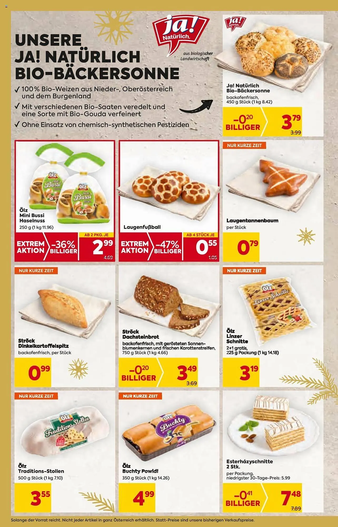 Billa Flugblatt von 7. Dezember bis 13. Dezember 2023 - Flugblätt seite 12