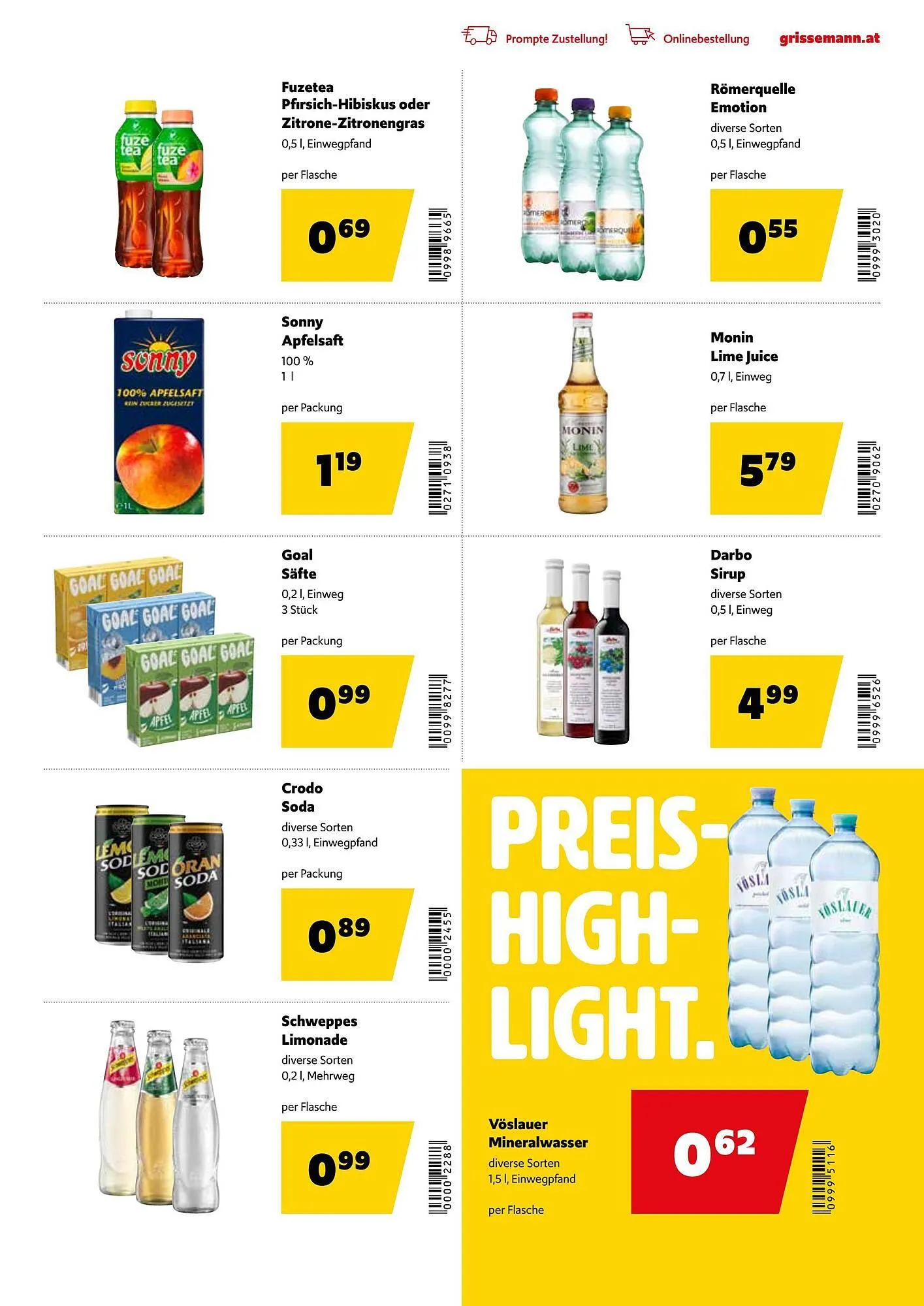 Eurogast Grissemann Flugblatt von 6. April bis 18. April 2026 - Flugblätt seite  23